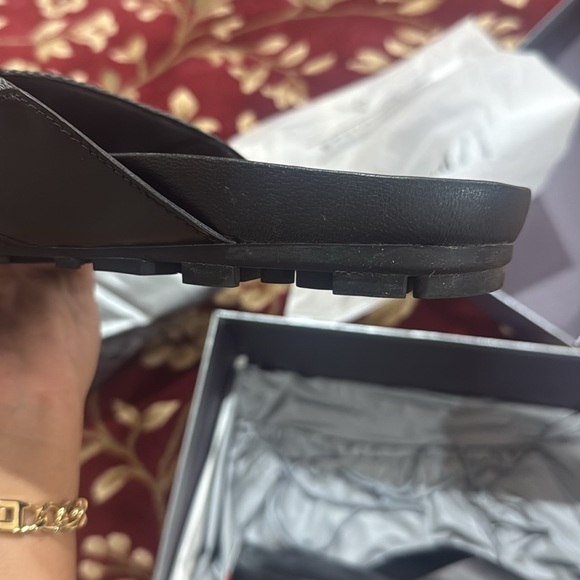 Prada Men's 4Y2211 OSL F0N11 Nylon Sandals - Picture 6 of 7